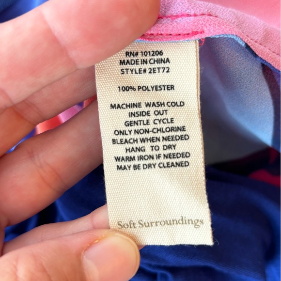 Soft Surroundings Jubilant tunic dress | size medium - Picture 7 of 9